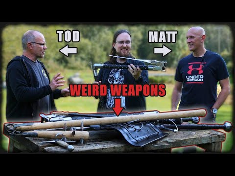 Weird Weapons of History with @tods_workshop and @scholagladiatoria