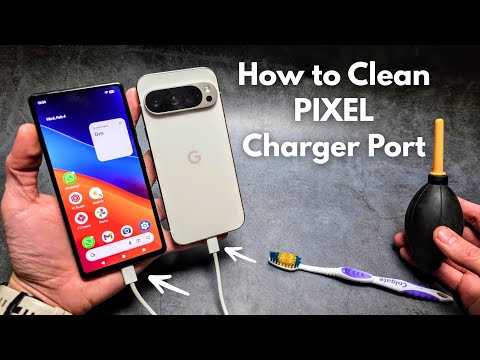 How to Clean ANY Google PIXEL Charger Port - If Not Properly Charging, Charging Slowly or Unreliable