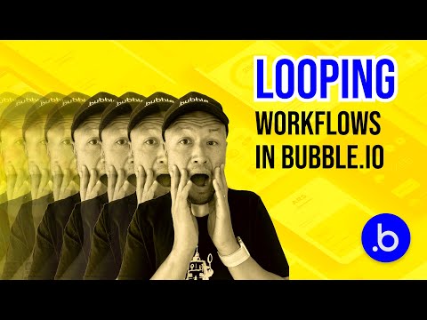 How to use looping (recursive) workflows in Bubble.io