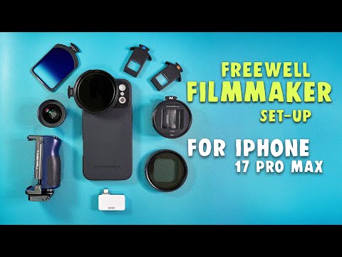 FREEWELL iPhone Pro Filmmaker Set-Up with Steven Divish 1.33x Pro Cine Anamorphic Lens