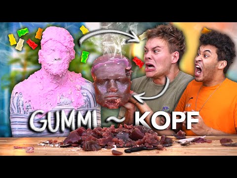 WIR VERWANDELN MEINEN KOPF in ein GUMMIBÄRCHEN | Joey's Jungle