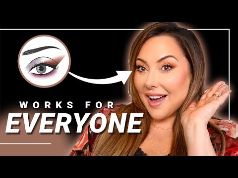 The MOST Universally Flattering Eye Makeup Technique of ALL TIME