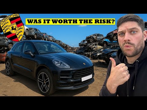 TAKING A HUGE RISK ON A BROKEN £30,000 PORSCHE MACAN AT AUCTION!...