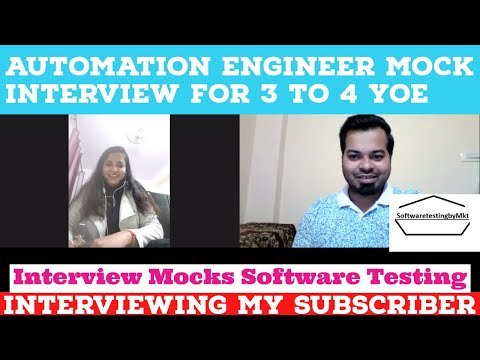Automation + Manual Testing Mock Interview for 3-4 YOE | Selenium | Core Java | Manual Testing | API