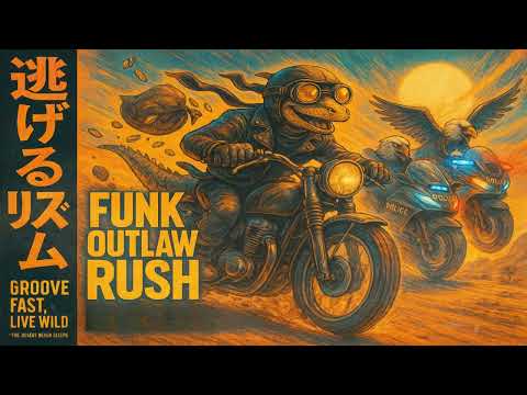 🔥 𝗟𝗜𝗭𝗔𝗥𝗗 𝗢𝗡 𝗧𝗛𝗘 𝗠𝗢𝗩𝗘 蜥蜴の逃走 | Laid-back Funk Ride | Lo-fi, Jazz, Chill Session