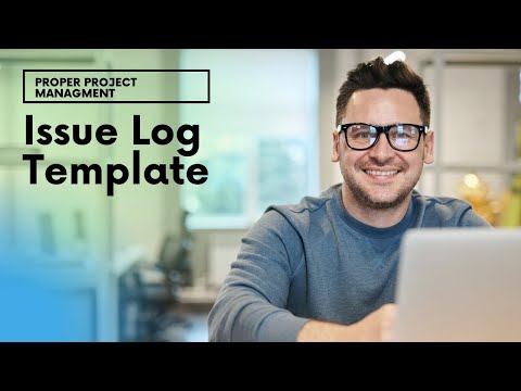 How To Create An Issue Log In Excel