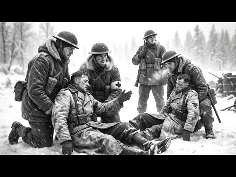 When Canadian Troops Found German Soldiers Collapsed in the Snow — And Carried Them To Warmth
