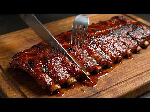 I'm not frying anymore! 🔝 I make these BBQ RIBS for every party and they disappear in MINUTES!