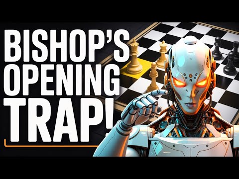 The Bishop’s Opening TRAP That Ends Games FAST!