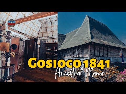 BAHAY KUBO FROM THE 19TH CENTURY, THE GOSIOCO ANCESTRAL MANOR 1841! SANTA RITA, PAMPANGA