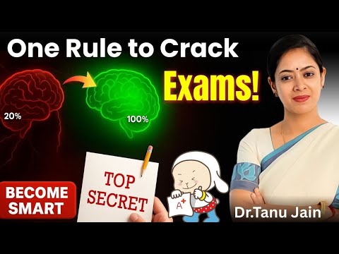The Smartest Way to Prepare for Exams 🔥 | Smartest Way to Read Books 📚| Dr.Tanu Jain @Tathastuics