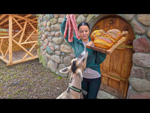 Дровяник почти без затрат. Риски и ритуалы в хлебопечении. Лесные гости на усадьбе. Итоги конкурса.