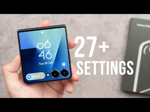Samsung Z Flip 7: 27 Settings You NEED to Change Immediately!