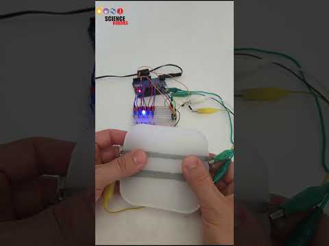 artificial robotic skin that can detect when it's stretched - instructions at www.sciencebuddies.org