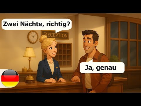 10 Daily German Conversations for Beginners |  Simple German dialogues (A1-A2)