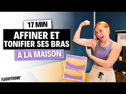 17 Min - 5 EXERCICES pour AFFINER SES BRAS (et les tonifier) 💪🏻 Marine BIREN - FlashFitHome