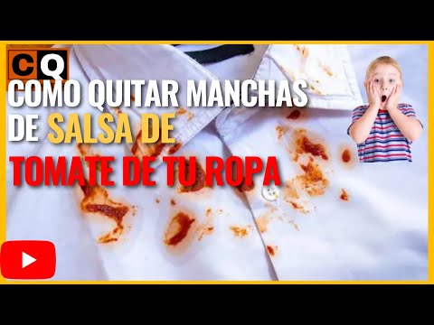 How to Remove Tomato Sauce Stains from Clothes | 3 Easy Steps