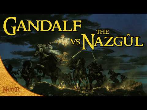 Gandalf vs The Ringwraiths (Nazgûl) | Tolkien Explained