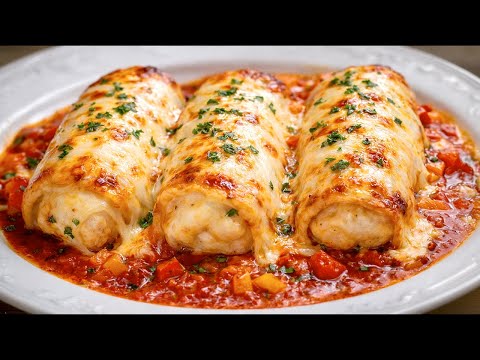 ¡Jamás imaginé algo así! ¡Muy simple y muy sabroso! Una forma única de hacer rollitos de pollo