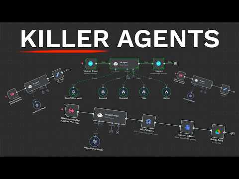 how to build a killer team of AI Agents (n8n masterclass)