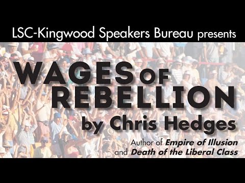Chris Hedges - Author of "Wages of Rebellion" & Remarks on the Attack on Paris