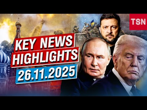 Main News November 26: WITKOFF goes to MOSCOW - DRISCOLL to KYIV. PEACE agreement in final stages!