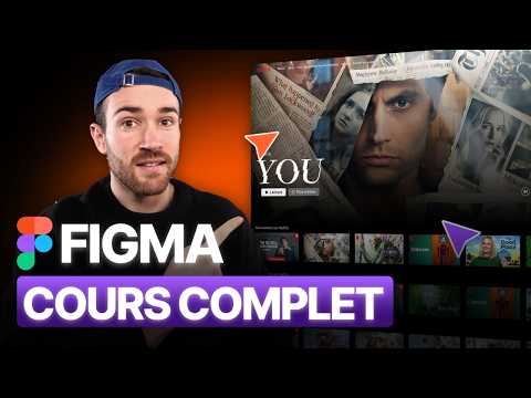 Figma 2025 : Créer une maquette d'interface avec prototype animé  - Cours gratuit et débutant