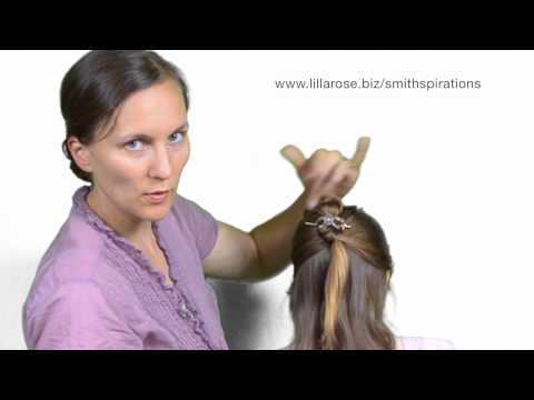 Twisted Half Up with the Flexi Clip and Victory Roll Variation with You-Pins