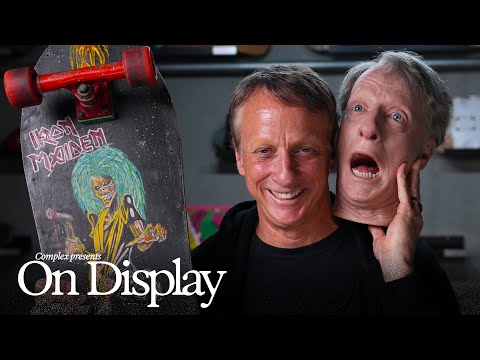 Tony Hawk Shows Off $1 Million+ Skateboard Collection: The "900" & Kurt Cobain Original | On Display