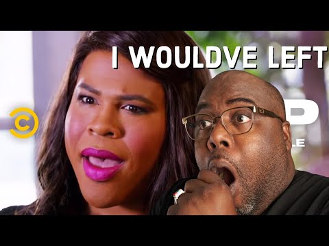 First Time Watching | Key & Peele - Andre and Meegan's First Date Reaction