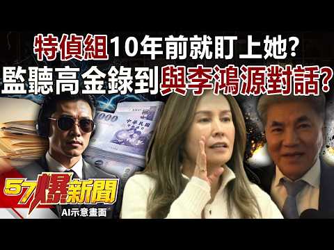 Did the Special Investigation Unit start monitoring Kao Chin Su-mei 10 years ago?