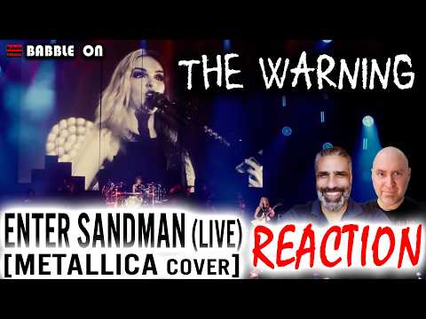 THE WARNING - ENTER SANDMAN (Live) [Metallica cover] Reaction by Indie Filmmakers #epic 🔥🔥🔥🤘😁🤘🔥🔥🔥