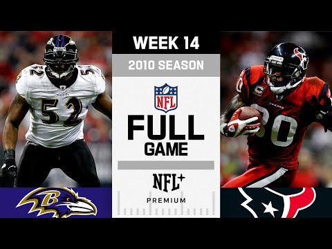 Monday Night Thriller! Baltimore Ravens vs. Houston Texans FULL GAME | NFL 2010 Season Week 14