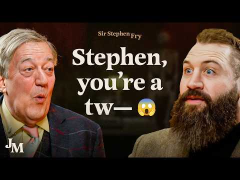 Stephen Fry: From Prison to the Palace… and Joe’s Plan To Make Him Break the Law