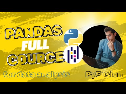 pandas full crash course for data analysis in Hindi