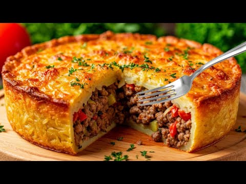 Simple Recipe! Potatoes with Ground Meat! The whole family will love it!