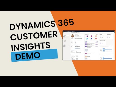 Dynamics 365 Customer Insights Demo