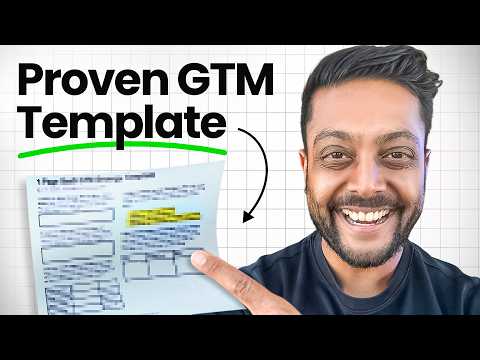 Go-To-Market Strategy Template for Early Stage Founders