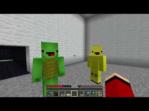 Maizen! JJ and Mikey SLEEPOVER in Minecraft