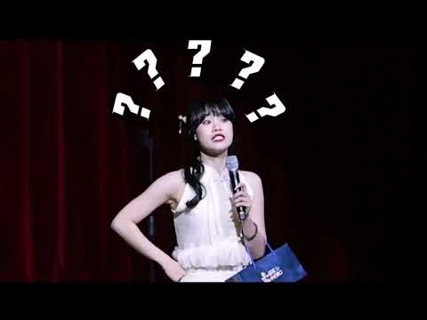 瑩瑩脫口秀互動：一問到談過幾個女朋友，別問，問就是三個 #脫口秀 #演出現場 #精彩互動 #搞笑名場面 #摸腿