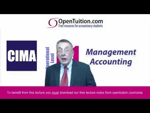 CIMA P1 Traditional Costing Methods