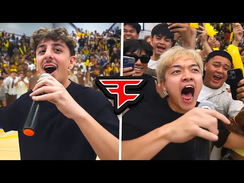 We Surprised FaZe Rug's School!