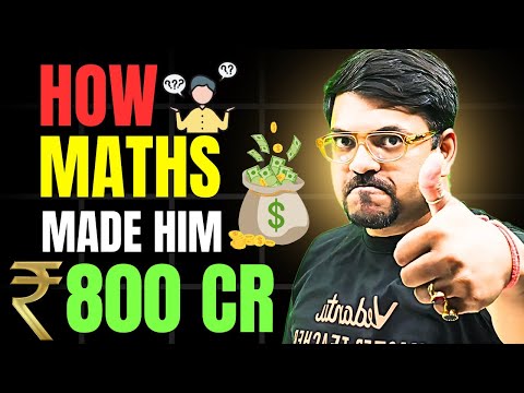How Maths Created ₹800 CR Wealth 💰 | True Story | Harsh Sir