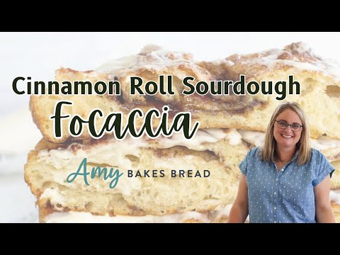 Cinnamon Roll Sourdough Focaccia