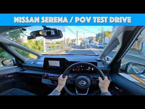 2023 Nissan Serena - Test Drive - POV with Binaural Audio