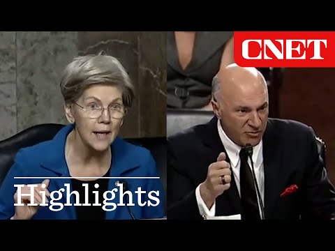 Watch Elizabeth Warren Debate Crypto Investor Kevin O'Leary (FTX Congressional Hearing)