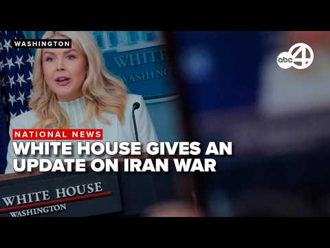 FULL: Karoline Leavitt gives update from White House on war with Iran