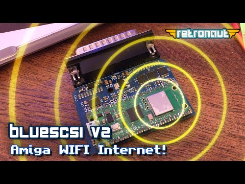 BlueSCSIv2: Amiga WIFI Internet!