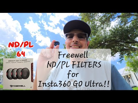 Freewell ND/PL Filters for Insta360 GO Ultra!
