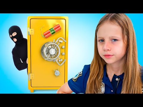 Nastya investigates crimes like a real detective